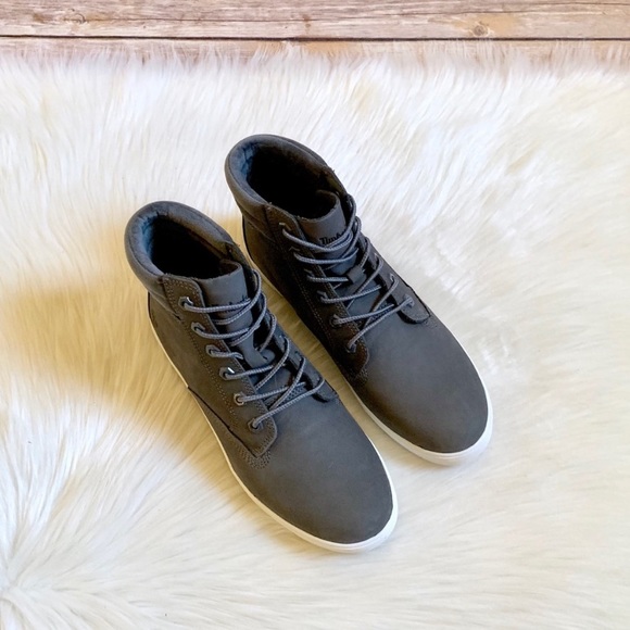 Timberland Medium Grey Dausette Sneaker Boots - Picture 4 of 7